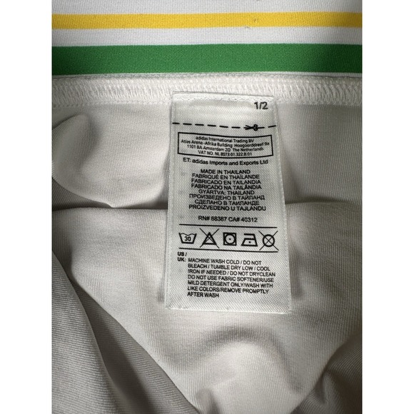 Adidas Stella McCartney Barricade Tennis Skirt Skort‎ White 36 US Small - Picture 4 of 7